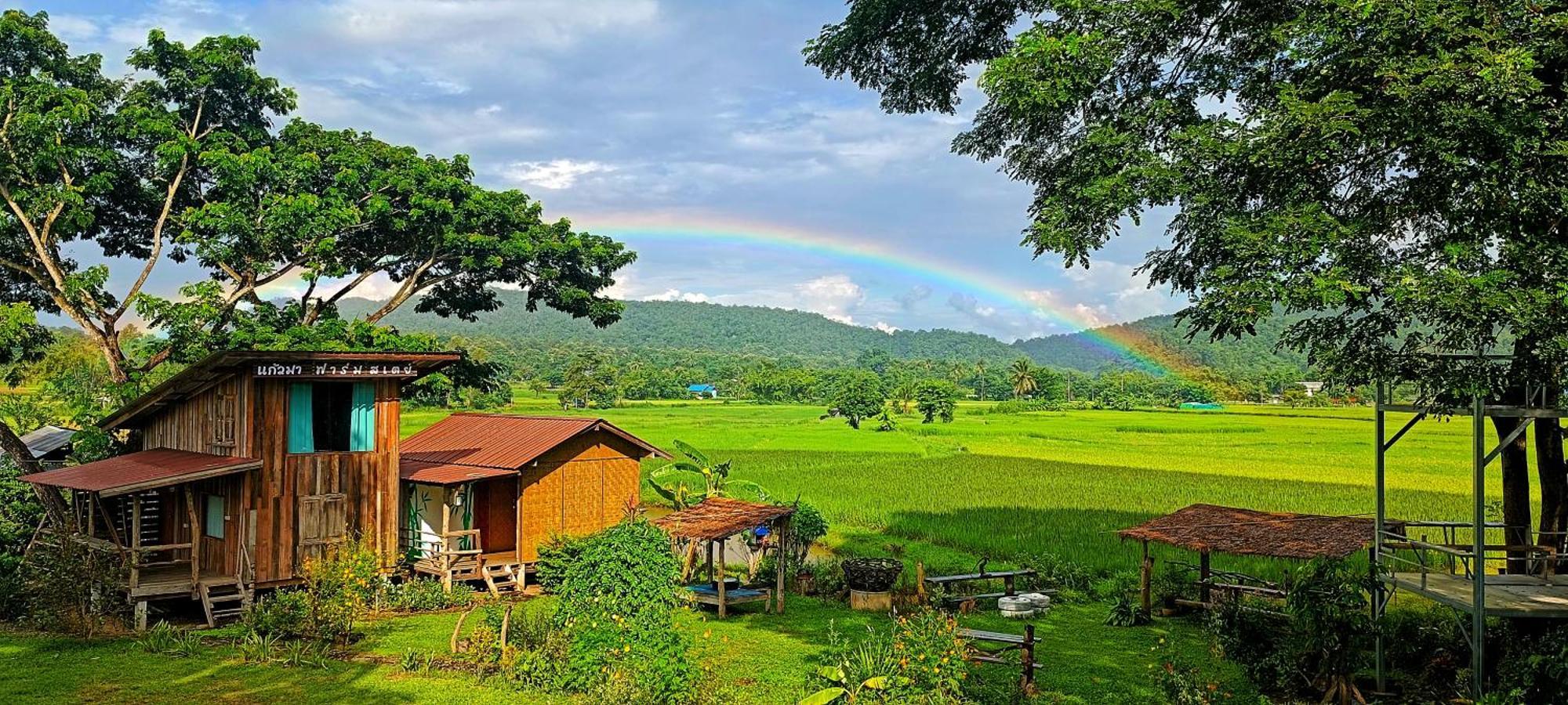 Kaewma Farmstay Khuang Kom Exterior foto